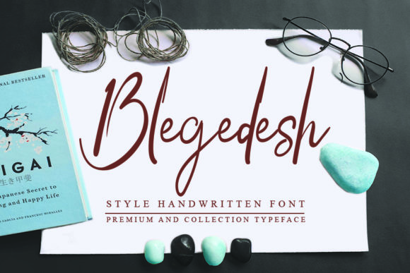 Blegedesh: A Font That Breathes Life Into Your Craft