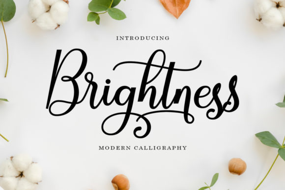 Brightness: A Script Font for Impactful Digital Design