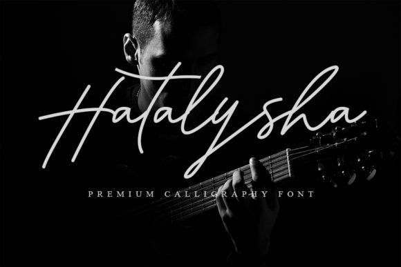 Discover Hatalysha: The Elegant Script Font for Your Brand