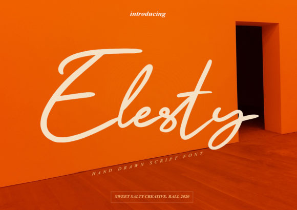 Elesty: A Font That Elevates Branding With Elegance