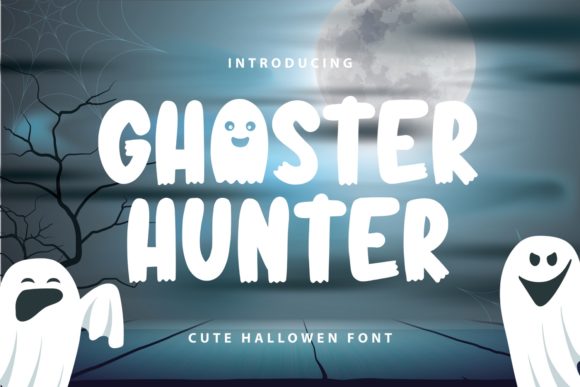 Ghoster Hunter: A Halloween-Themed Script Font for Editorial Design
