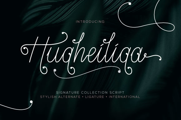 Hugheiliga: A Font for Elegant Branding