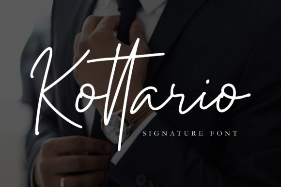 Kottario: A Timeless Handwritten Font for Crafters and Designers