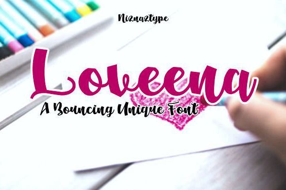 Loveena: A Timeless Script Font for Editorial Design