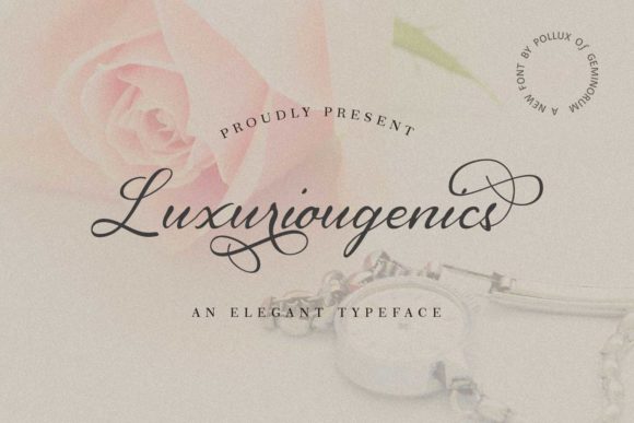 Luxuriougenics: A Font That Adds Grace to Branding
