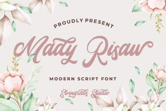 Mady Risaw: A Beautiful Handwritten Font for Creative Crafters