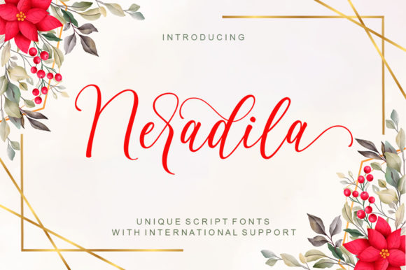 Neradila: A Font That Adds Elegance to Branding Projects