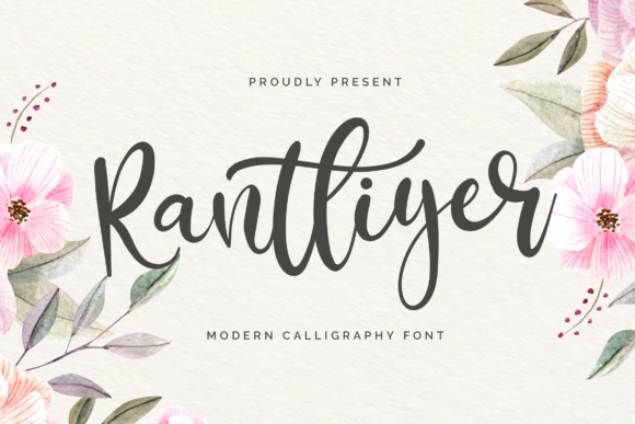 Rantliyer: A Timeless Script Font for Editorial Design