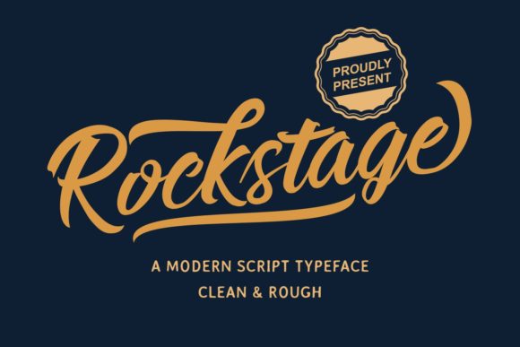 Rockstage: A Timeless Script Font for Digital Branding