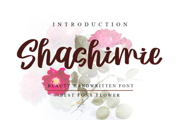 Shashimie: A Timeless Script Font for Digital Design