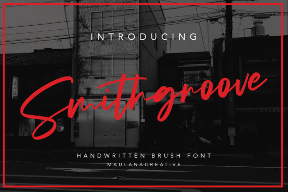 Smithgroove: A Timeless Script Font for Editorial Design