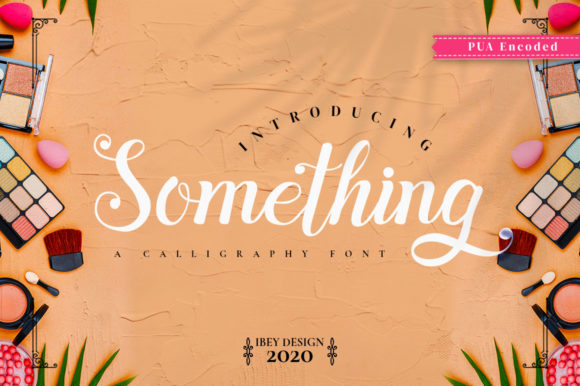 Something: A Timeless Script Font for Web Design