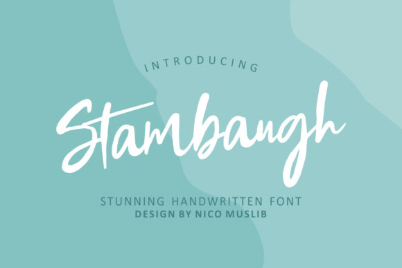 Stambaugh: The Font That Elevates Your Brand’s Visual Story