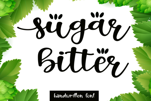 Sugar Bitter: A Font That Adds Personality to Your Web Design