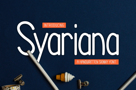 Syariana: A Handwritten Font for Editorial Design