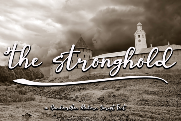 The Stronghold: A Timeless Script Font for Digital Design