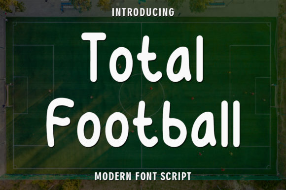 Total Football: A Handwritten Font for Editorial Expression
