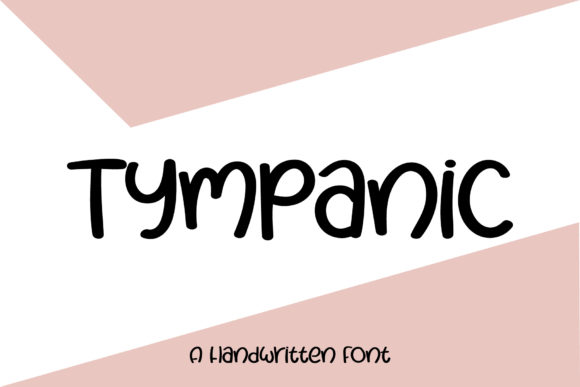 Tympanic: The Handwritten Font That Elevates Your Brand