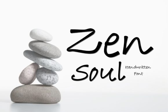 Zen Soul: A Handwritten Font for Creative Crafters